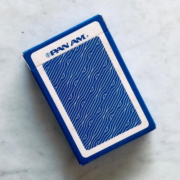 Other - Vintage 1970s-1980s Pan Am Airlines Playing Cards - SEALED/ UNOPENED/ NEVER USED